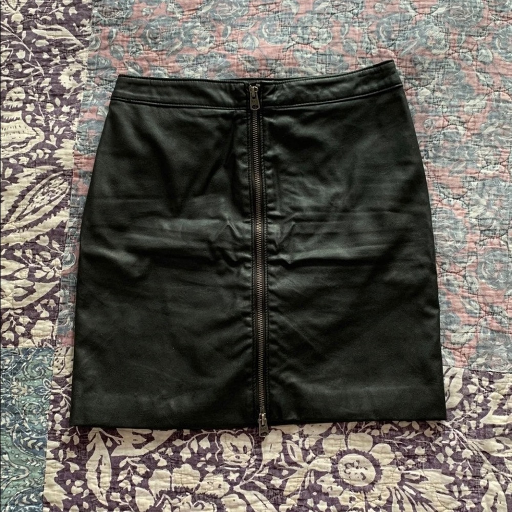 Abercrombie and Fitch Leather Skirt
